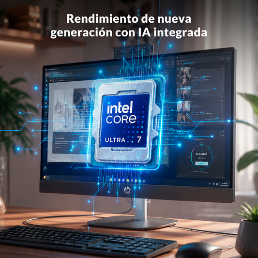Todo en uno HP ProOne 240 G10 Core Ultra 7 155U 8GB 512GB 23.8" FHD