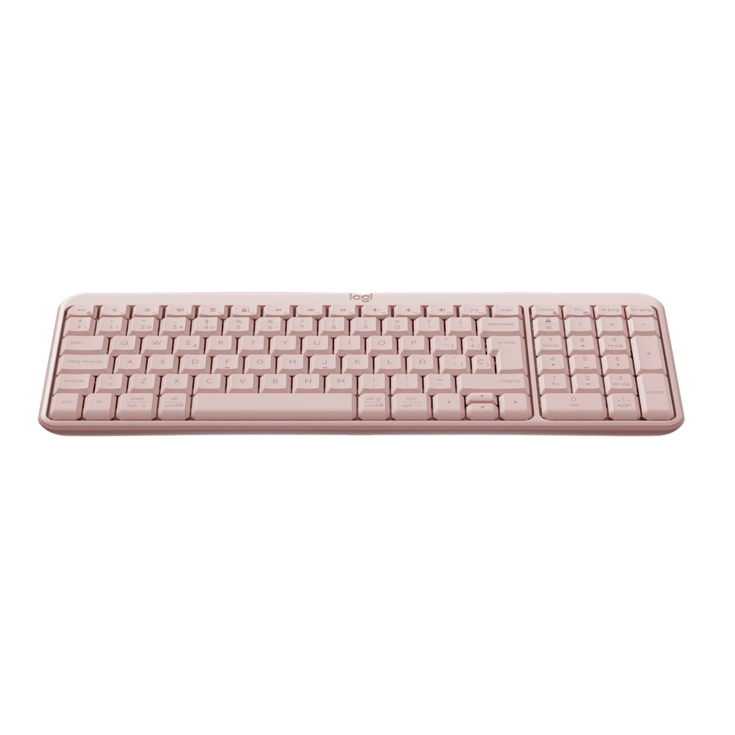 Teclado inalámbrico Logitech K250 Bluetooth - Rosa