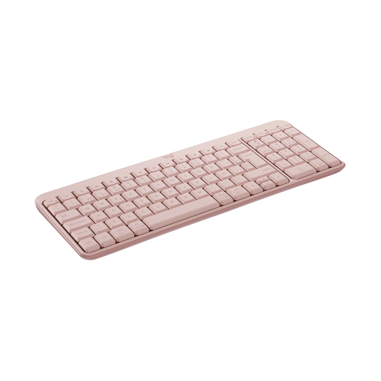 Teclado inalámbrico Logitech K250 Bluetooth - Rosa
