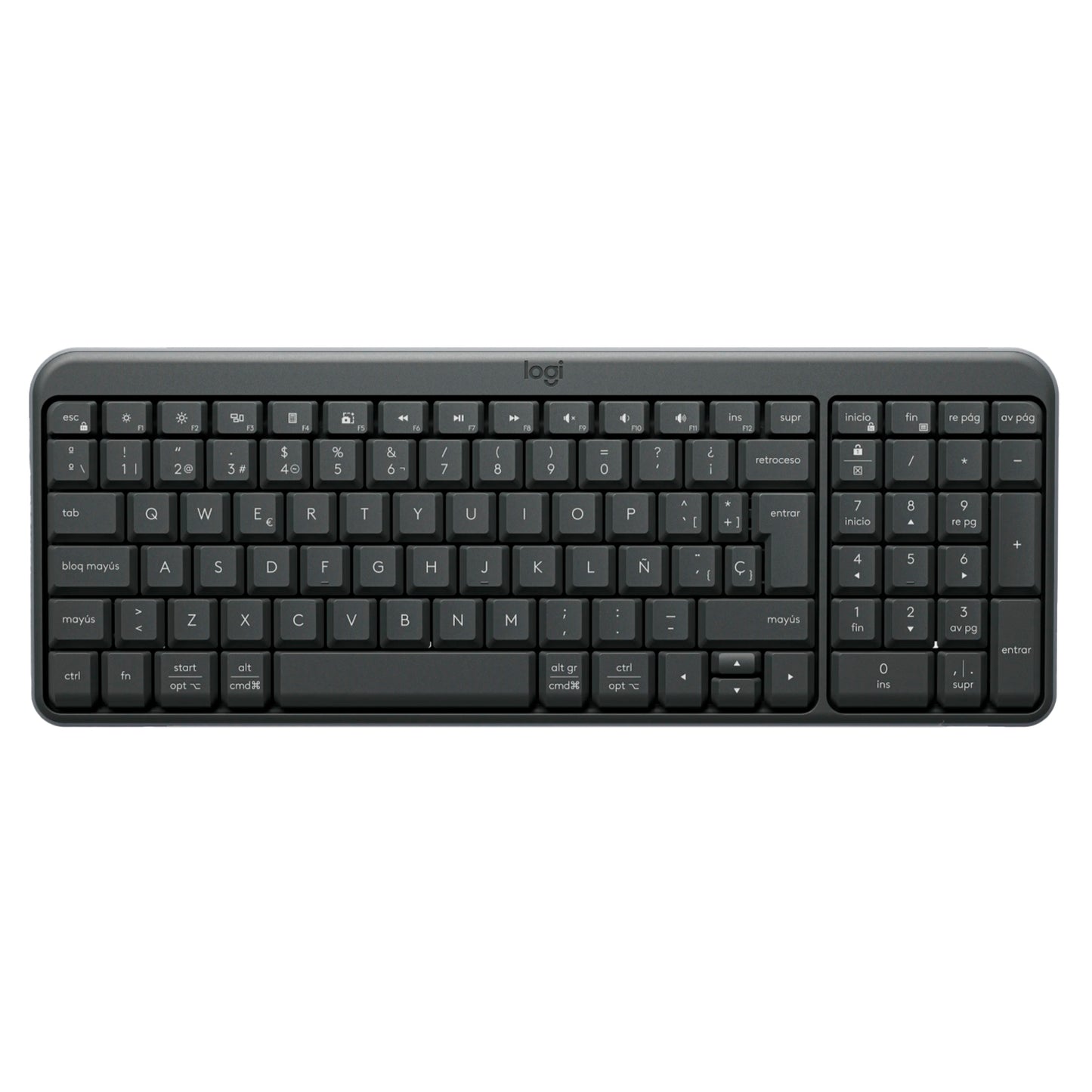 Teclado inalámbrico Logitech K250 Bluetooth - Negro