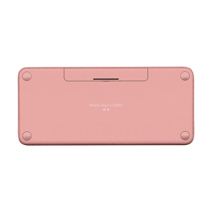 Teclado Inalámbrico Logitech K380s Bluetooth Pebble Rosa