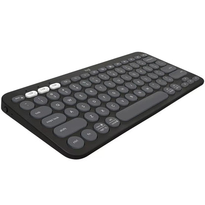Teclado Inalámbrico Logitech K380s Bluetooth Pebble Negro