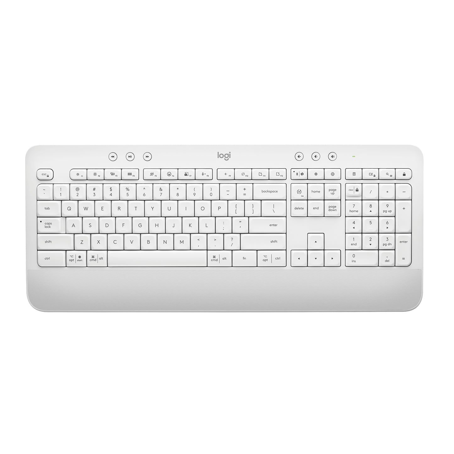 Teclado Inalámbrico Logitech K650 Bluetooth Blanco
