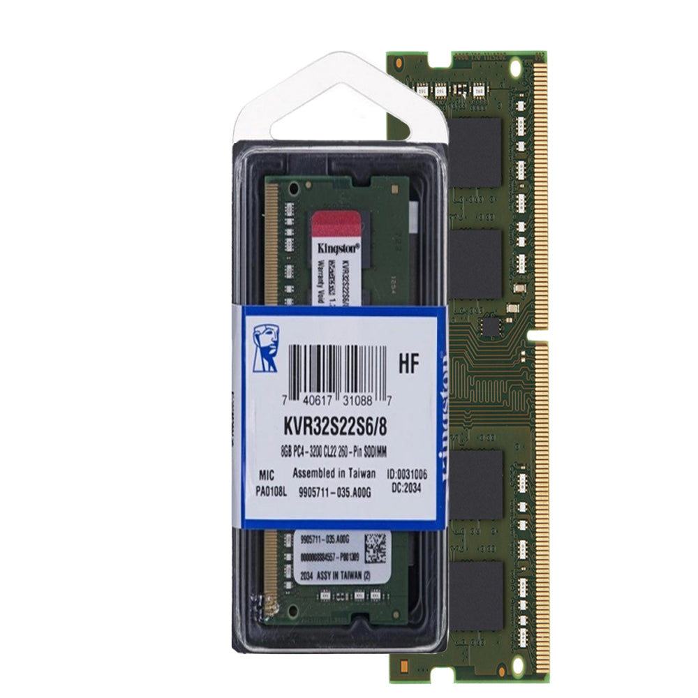 Memoria Ram Kingston Kvr32s22s6/8 Valueram 8gb Color Verde