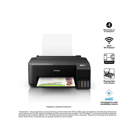 Impresora A Color Simple Función Epson Ecotank L1250 WiFi