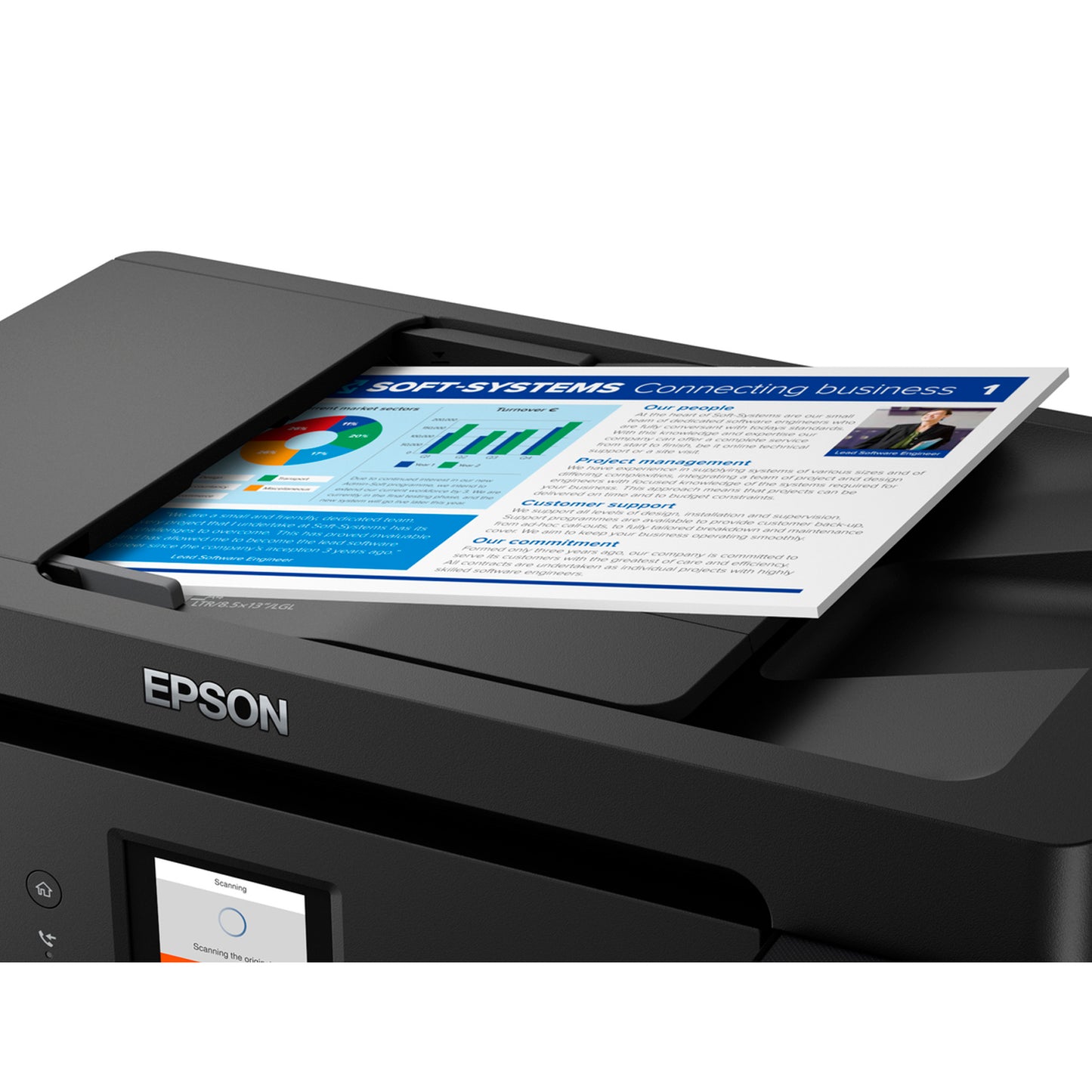 Impresora Multifuncional Epson L14150 tabloide A3 Ecotank