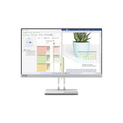 Monitor Lenovo 24" FHD 100GHz L24e-40 Blanco