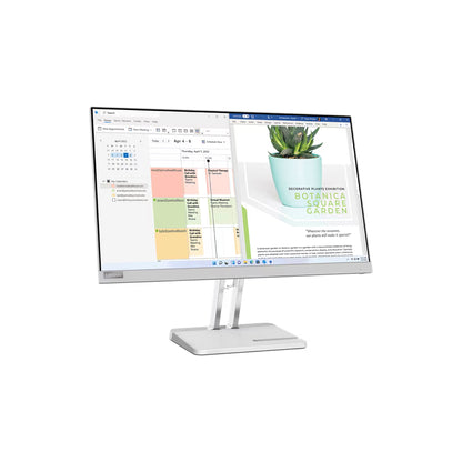 Monitor Lenovo 24" FHD 100GHz L24e-40 Blanco