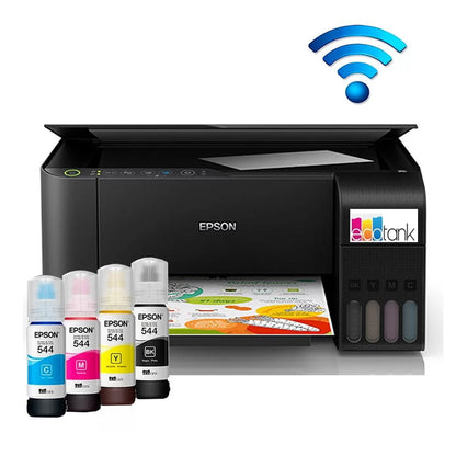 Impresora multifuncional 3 en 1 Epson EcoTank L3251 Negra