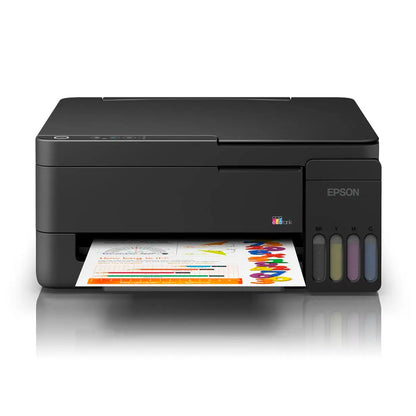 Impresora multifuncional 3 en 1 Epson EcoTank L3310 Negra
