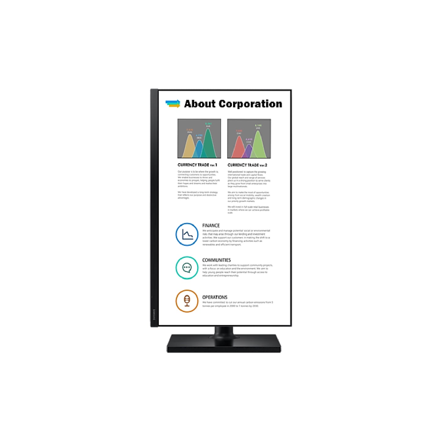 Monitor Samsung 24 Led Lf24t4 Ips 75hz 5ms Full Hd