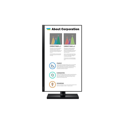 Monitor Samsung 24 Led Lf24t4 Ips 75hz 5ms Full Hd