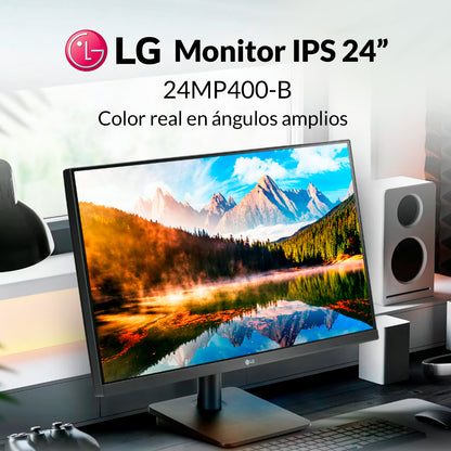 Monitor LG 24 24mp400-b Fhd 1920x1080 75hz 5ms Ips Freesync