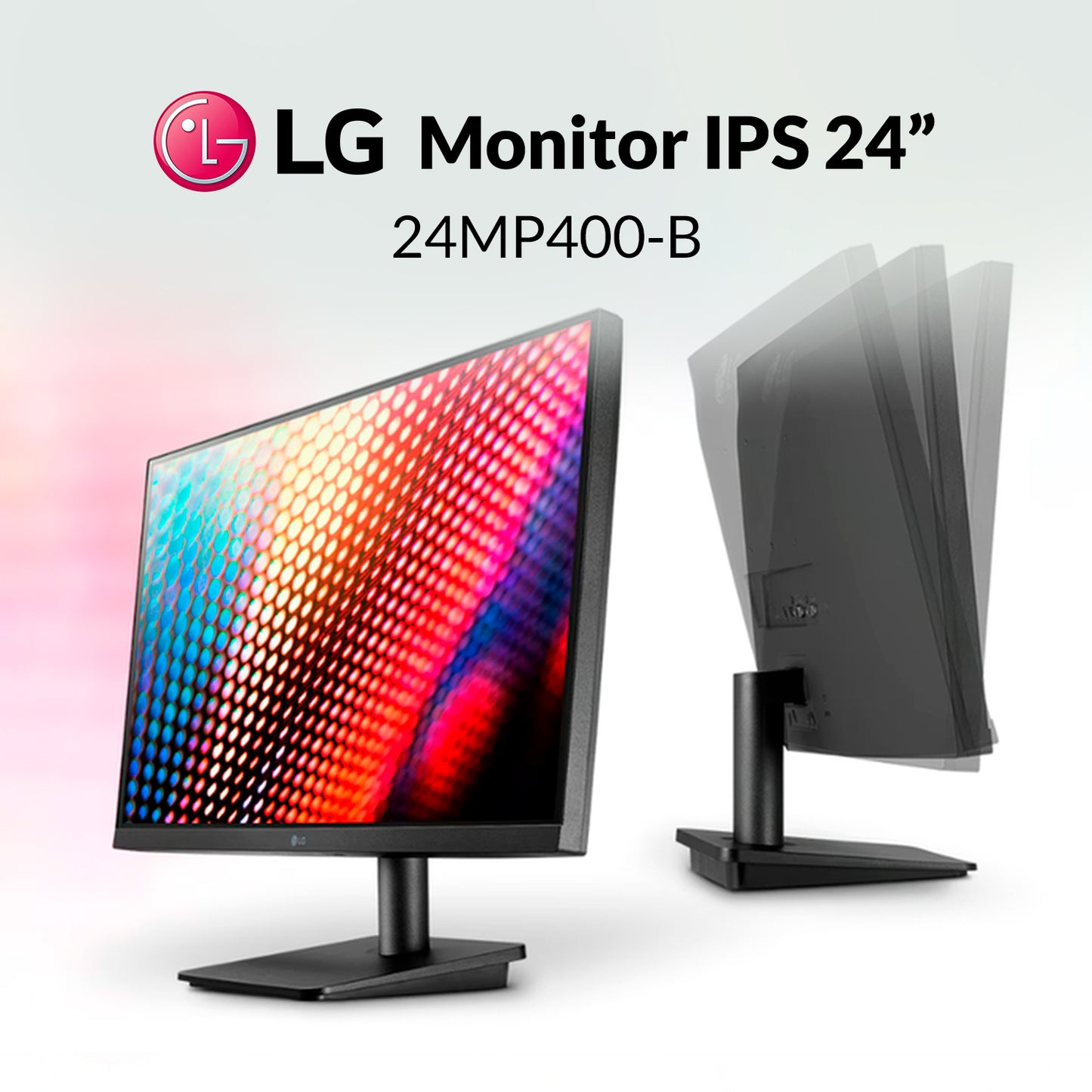 Monitor LG 24 24mp400-b Fhd 1920x1080 75hz 5ms Ips Freesync