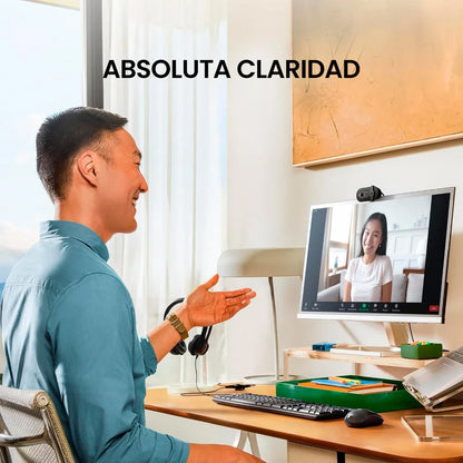 Cámara Web logitech Brio 100 Full HD 1080p Tapa Rightlight 2