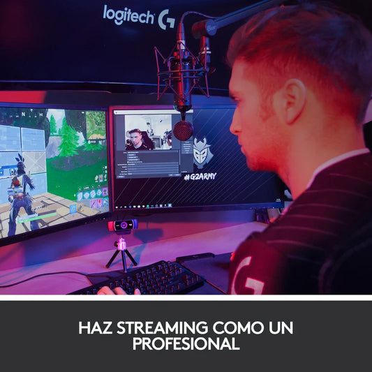 Camara Web Full Hd Logitech C922 Pro Stream 1 Año Garantía
