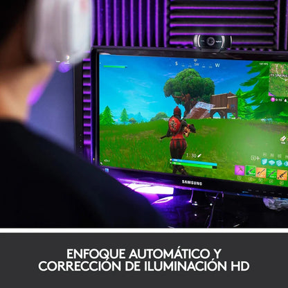 Camara Web Full Hd Logitech C922 Pro Stream 1 Año Garantía