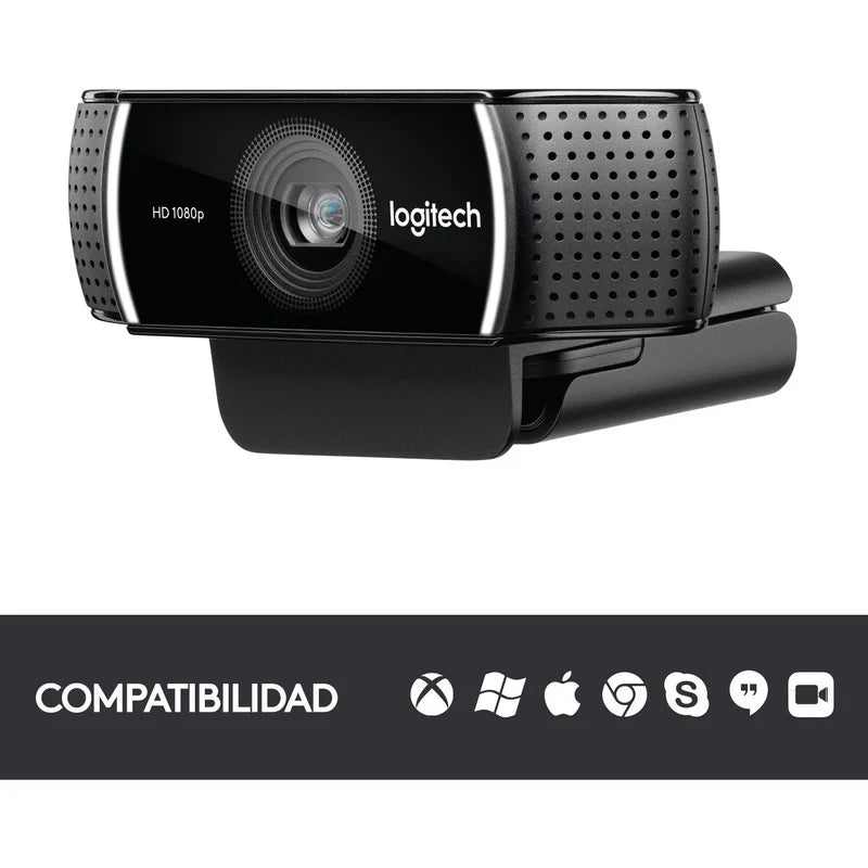 Camara Web Full Hd Logitech C922 Pro Stream 1 Año Garantía