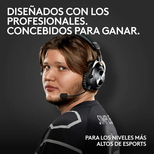 Diadema Gamer Logitech G Pro X 2 Inalámbrica - Negro