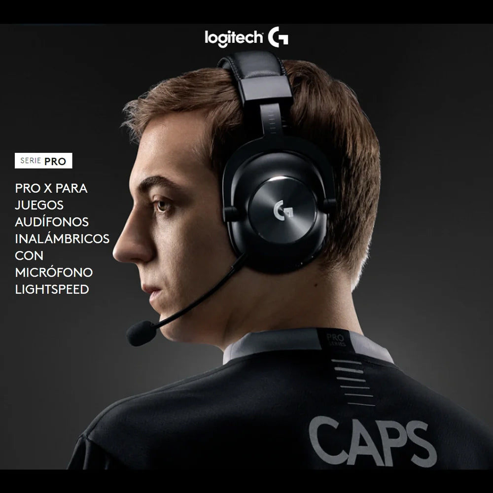Logitech G Pro X Inalámbrica Diadema Gamer Profesional