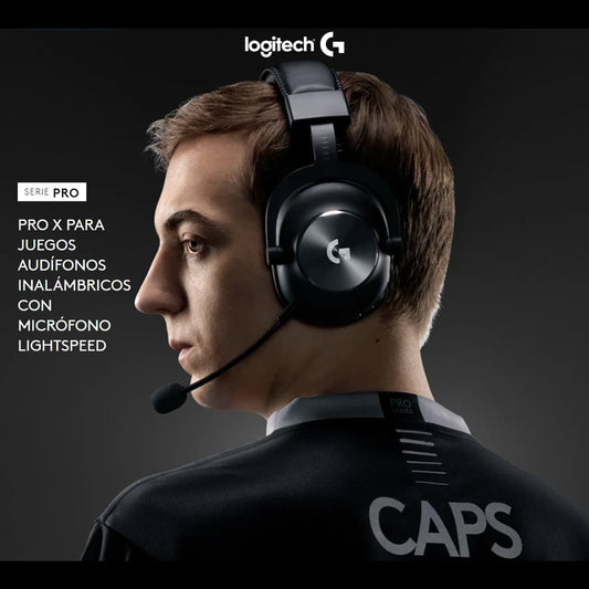 Logitech G Pro X Inalámbrica Diadema Gamer Profesional