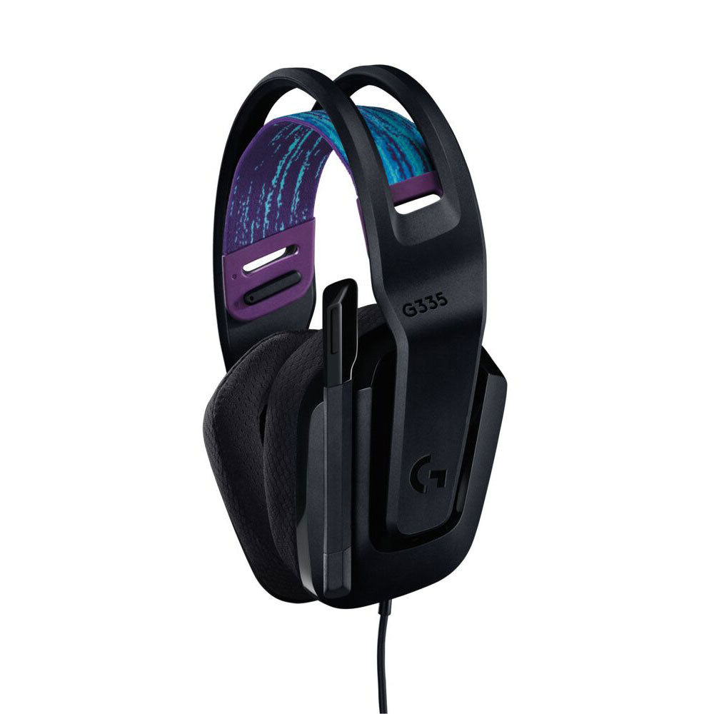 Diadema Gamer Logitech G335 3.5mm PC Xbox Play Switch Negro