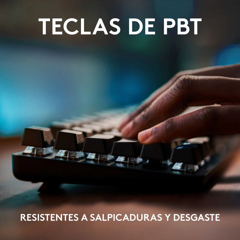Teclado Gamer Mecánico Logitech G413 Tkl Se / Led Blanco