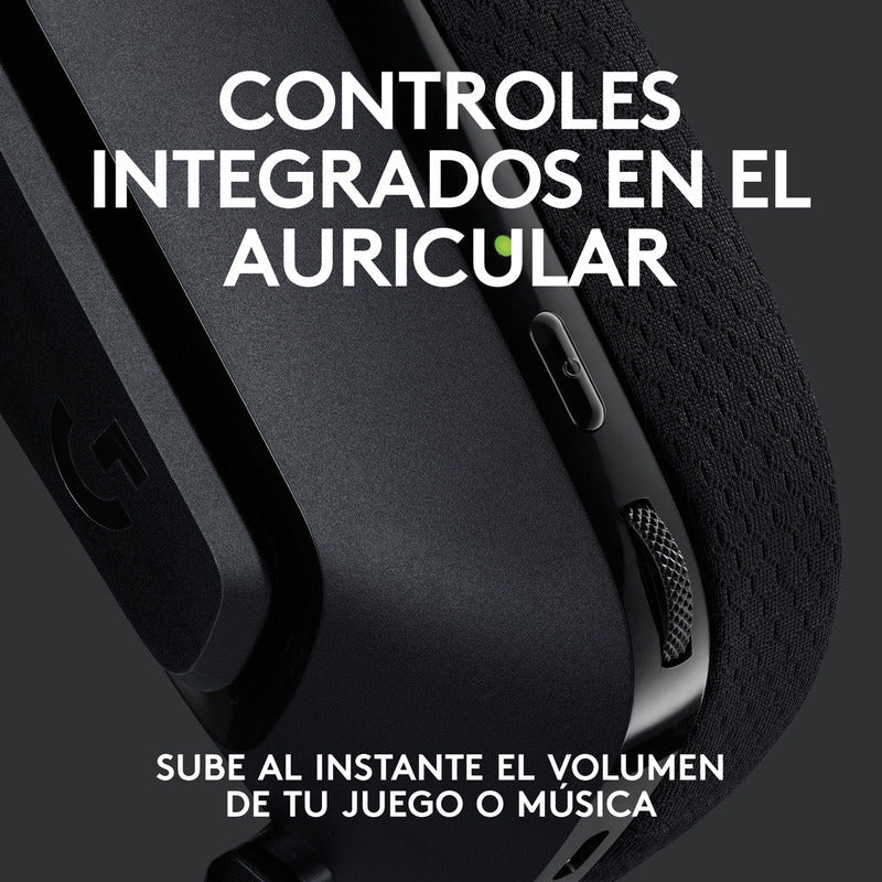 Auriculares inalámbricos Logitech g535 con micrófono Negro