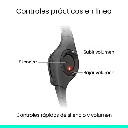 Diadema Logitech H390 Stereo Usb Typo-C - Negro