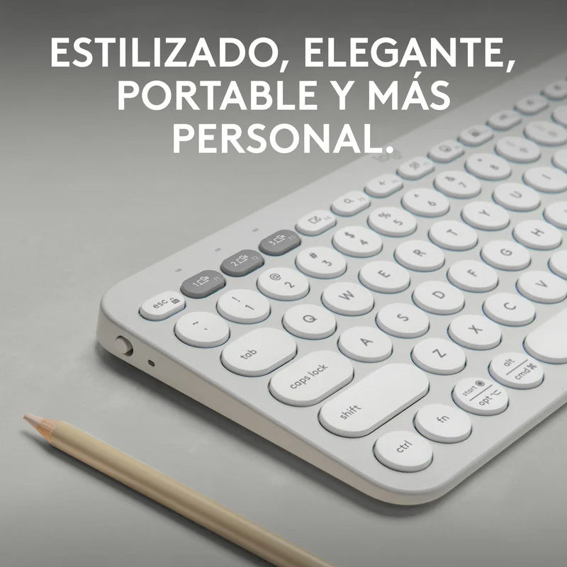 Teclado Inalámbrico Logitech K380s Bluetooth Pebble Keys