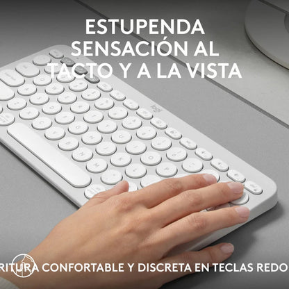 Teclado Inalámbrico Logitech K380s Bluetooth Pebble Keys
