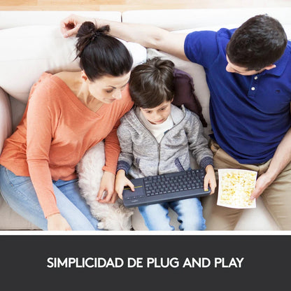 Logitech K400 Plus Teclado Inalambrico Touch Para Smart Tv