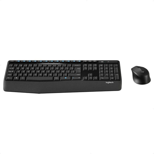 Combo Logitech Mk345 Teclado Y Mouse Inalambrico Español