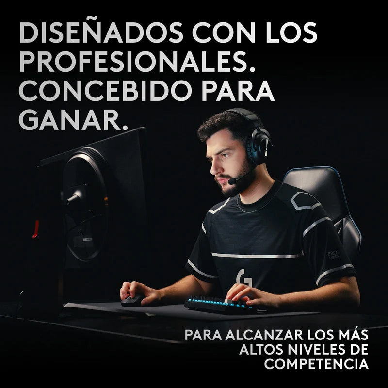 Teclado Gaming Logitech Pro X 60 LIGHTSYNC 60% RGB - Negro
