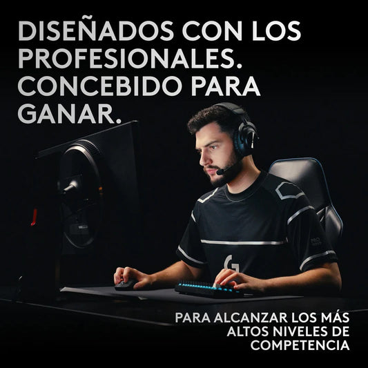 Teclado Gaming Logitech Pro X 60 LIGHTSYNC 60% RGB - Negro