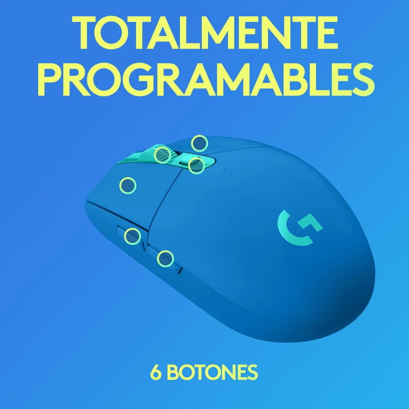 Mouse Gamer Inalámbrico Logitech G Series Lightspeed G305