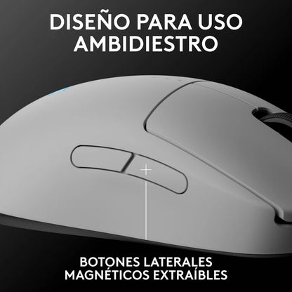 Mouse Gaming Inalámbrico Logitech G Pro 2 LIGHTSPEED Blanco