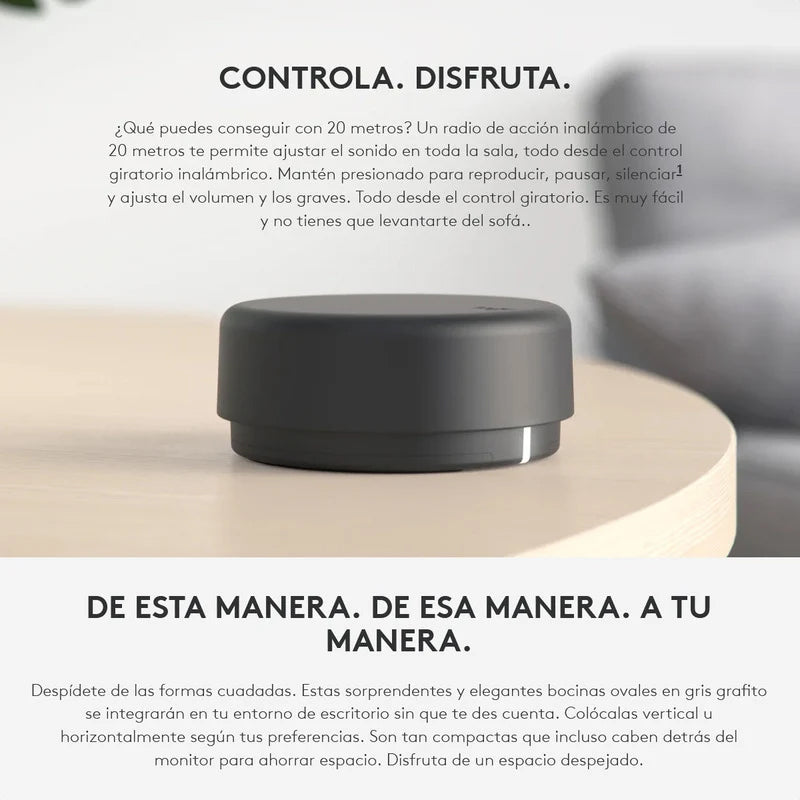 Parlante Logitech Z407 2.1 Bluetooth Control Inalámbrico