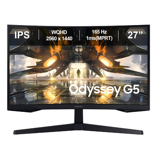 Monitor Gaming Samusng G55A 27" Odyssey G5 Curvo QHD 165Hz