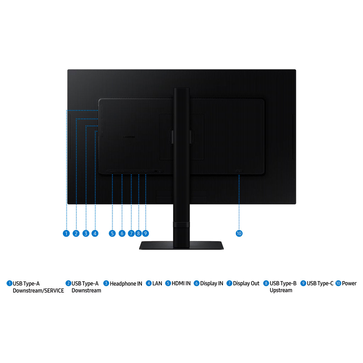 Monitor Samsung Viewfinity 27" S6 QHD IPS USB Hub
