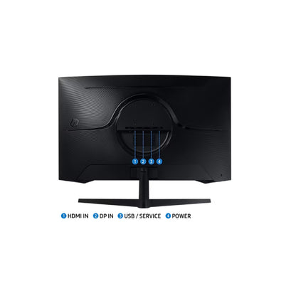 Monitor Samusng 32" Odyssey G5 Curvo Gaming QHD 165Hz 1Ms
