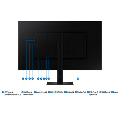 Monitor Samsung LS32D600 ViewFinity S6 IPS QHD USB-C 32”