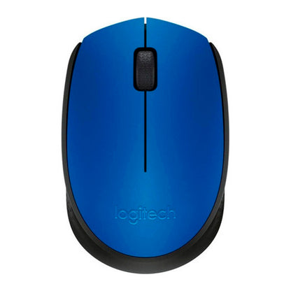 Mouse Inalámbrico Logitech M170 Azul Receptor Usb