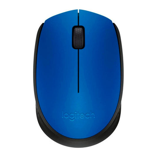 Mouse Inalámbrico Logitech M170 Azul Receptor Usb