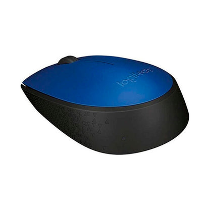 Mouse Inalámbrico Logitech M170 Azul Receptor Usb