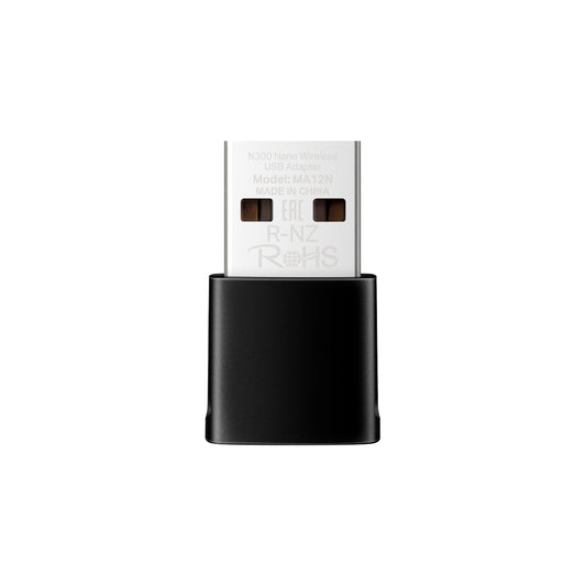 Adaptador Nano USB Wifi N300 MA12N Mercusys