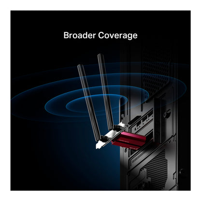 Adaptador Wifi Mercusys Pcie Bluetooth BE6500 MA37BE