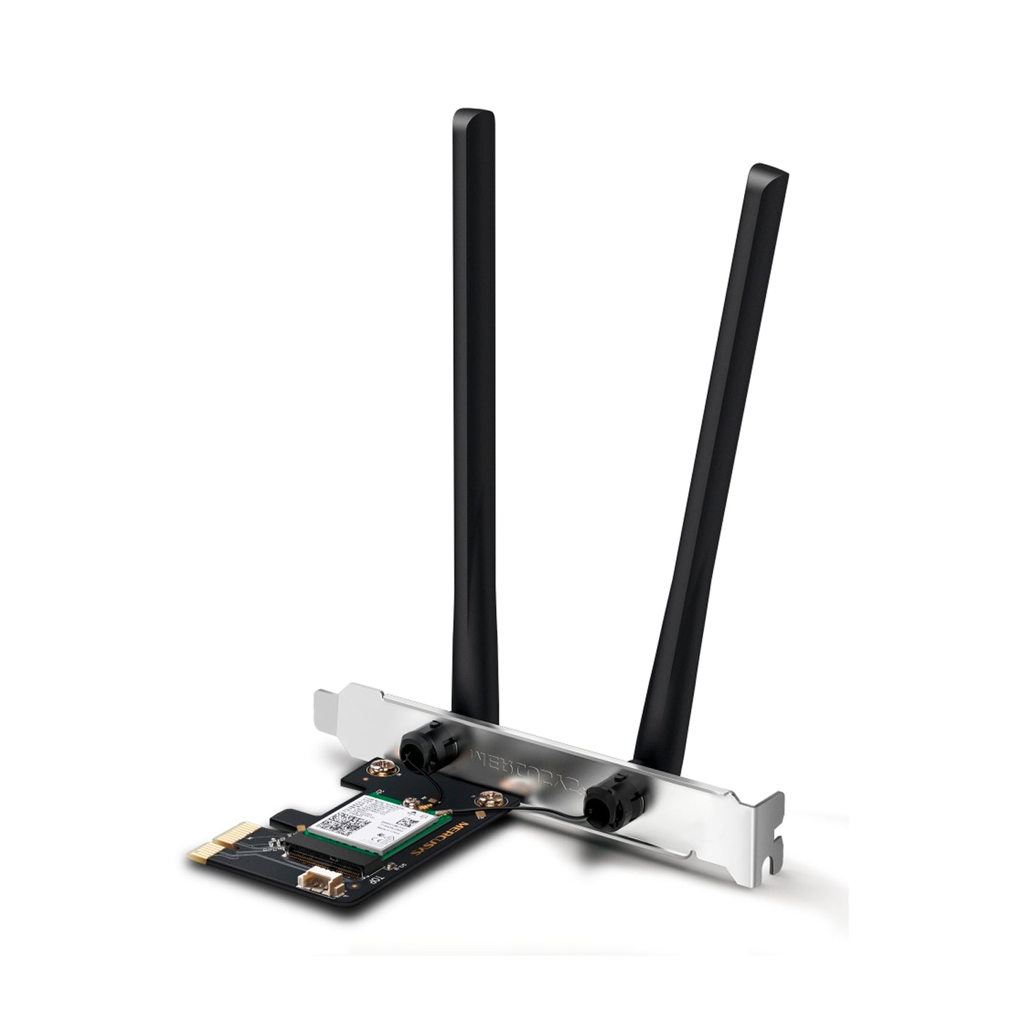 Tarjeta de red Mercusys MA80XE PCIe AX3000 Wi-Fi 6 Bluetooth