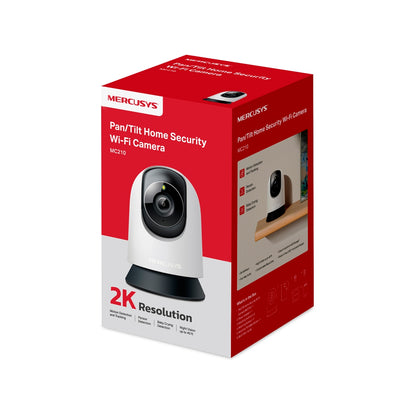 Cámara De Seguridad Mercusys MC210 Wifi 360° 2K 3MP