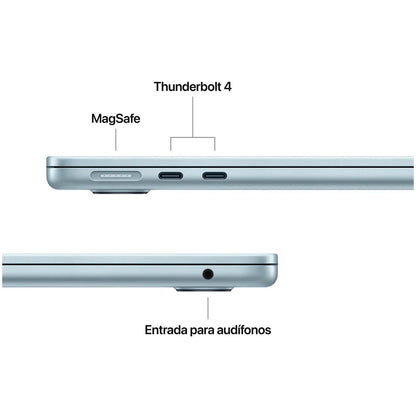 Portátil Apple MacBook Air M4 16GB 512GB Retina 13 - Azul